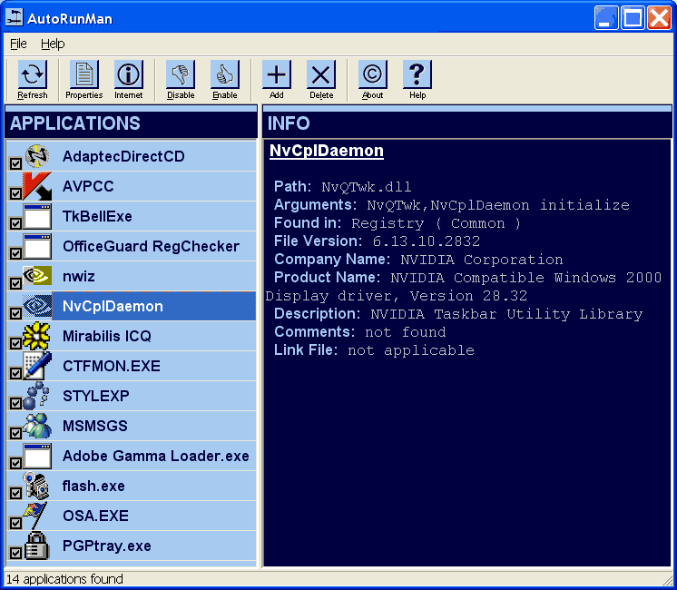 Autorunman Screenshot